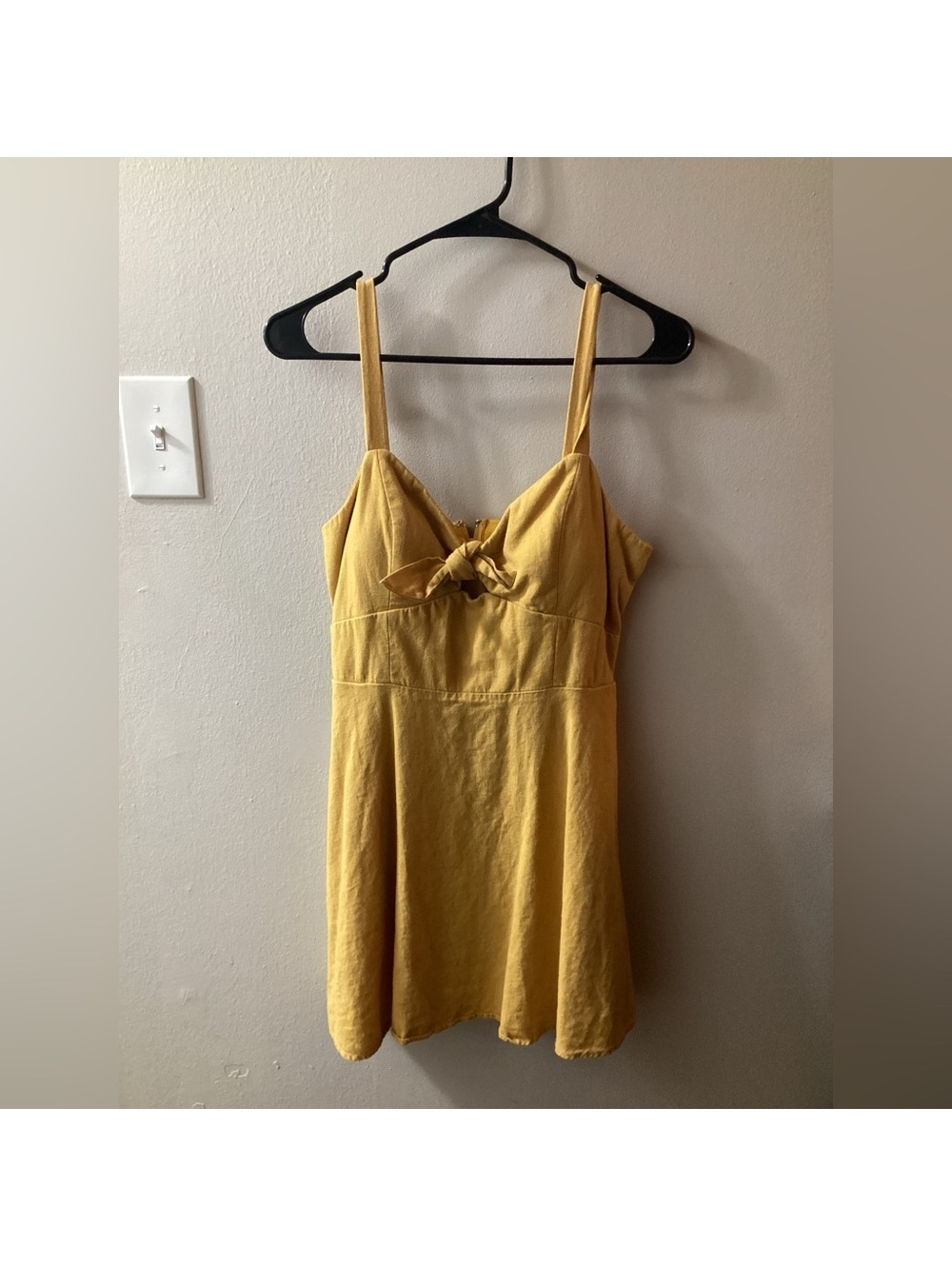 Juniors Speechless XL Yellow Sundress with Bow Detail and Pockets Tote11